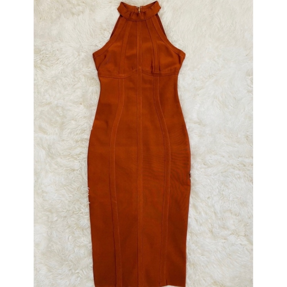 Bandage midi dress